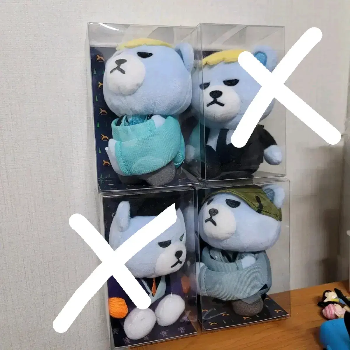 빅뱅 krunk 콜라보 팔목인형  승리 탑 대성 yg공식 미개봉